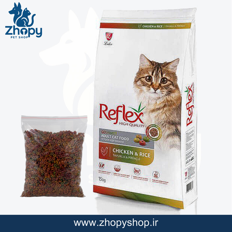 خرید غذای رفلکس گربه